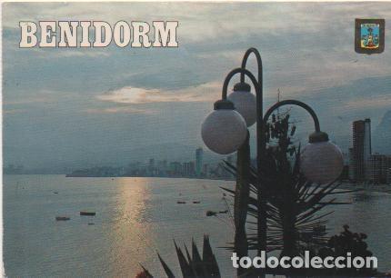 Postales: Postal E00765: Atardecer en Benidorm - Varios - Foto 1