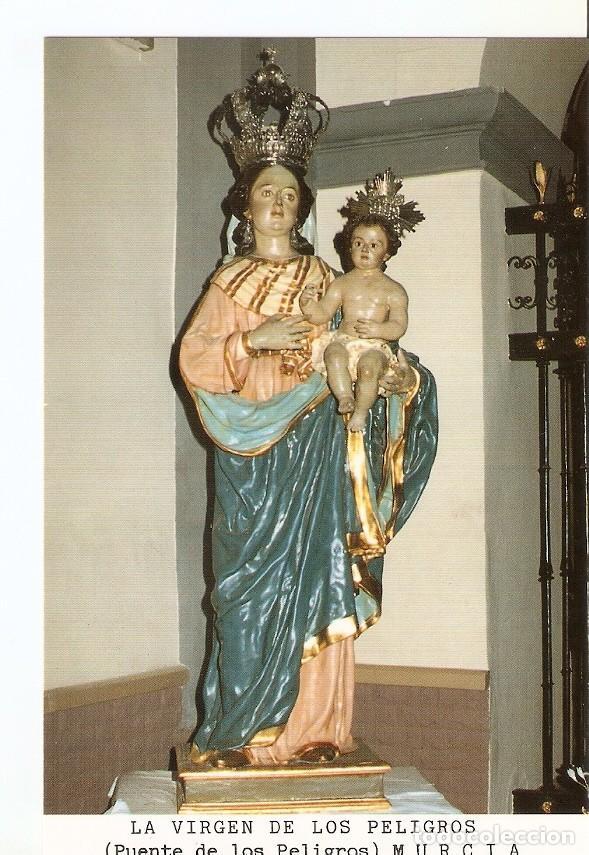 Postales: Postal 027002 : La Virgen de los Peligros (puente de los Peligros) Murcia - Varios
