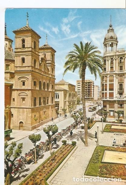 Postales: Postal 047223 : Murcia Pza. Sto. Domingo y Gran Via Alfonso X El Sabio - Varios