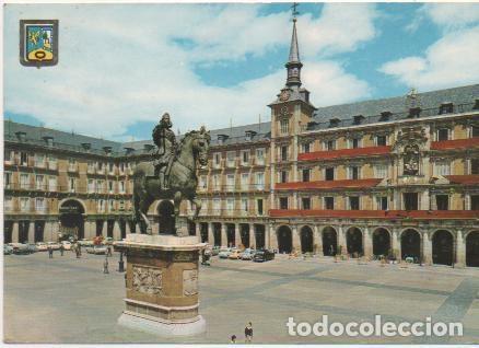 Postkarten: Postal E00800: Plaza Mayor, Madrid - Varios