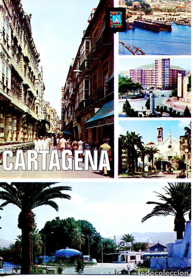 Cartoline: Postal 016592: CARTAGENA Murcia - Diversas vistas - Varios