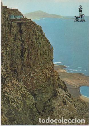 Postales: Postal E00117: Acantilado. Lanzarote - Varios - Foto 1
