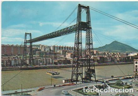 Cartoline: Postal E00123: Puente rio Nervi&oacute;n, Bilbao - Varios