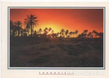 Cartoline: Postal E00198: Puesta de Sol Torrevieja, Valencia - Varios