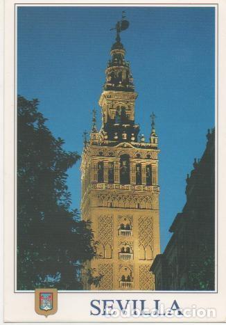 Postcards: Postal E00445: La Giralda, Sevilla - Varios