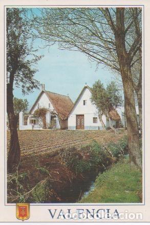 Postkarten: Postal E00456: Barracas tipicas, Valencia - Varios