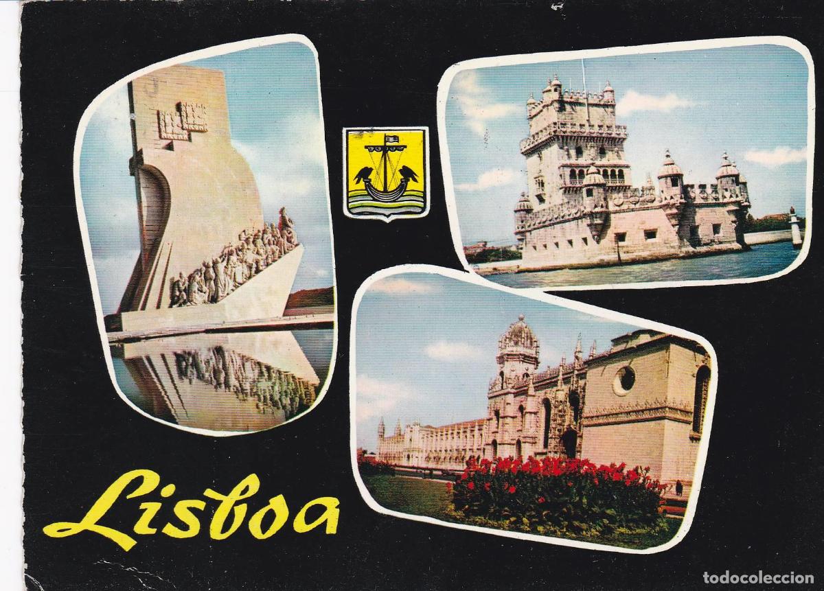 Postales: POSTAL B7879: LISBOA: DIVERSOS ASPECTOS - Varios