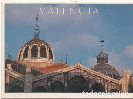 Postcards: Postal E00459: Cupulas Mercado Central, Valencia - Varios