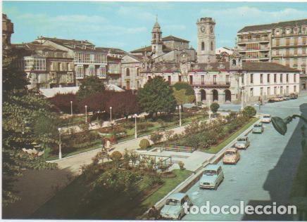 Postais: Postal E00379: Plaza Espa&ntilde;a, Lugo - Varios