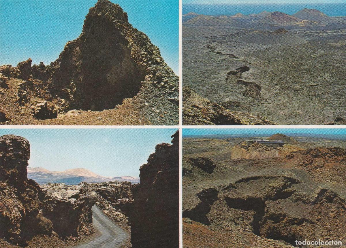 Cartes Postales: POSTAL B7960: LANZAROTE: MONTA&Ntilde;AS DE FUEGO - Varios