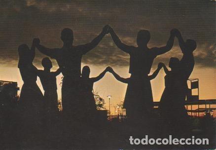 Postais: Postal E02369: Monumento a la Sardana, Montjuic, Barcelona - Varios