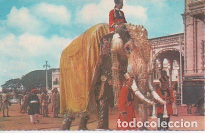Postkarten: Postal E02289Dassera Procession, Mysore, Karnataka, India - Varios