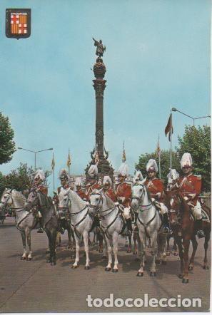 Postkarten: Postal E02445: Secci&oacute;n Montada Policia Municipal de Barcelona - varios