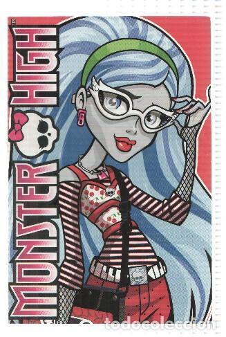 Postales: Photocards: MONSTER HIGH, Numero 049: Ghoulia Yelps (Panini 2011) - Mattel