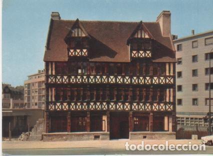 Postkarten: Postal E02068: Maison des Quatrans, Caen, Normandia, Francia - Varios