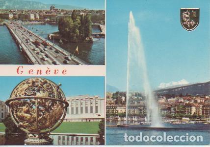 Postales: Postal E02258: Imagnenes de Ginebra, Suiza - Varios