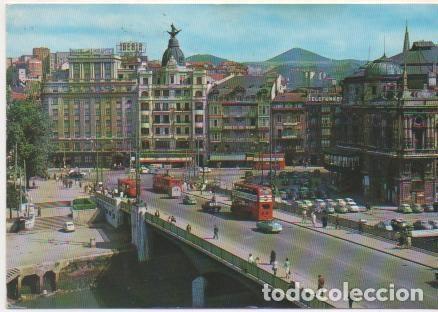 Cartes Postales: Postal E02008: Puente de la Victoria Y Plaza Arriaga, Bilbao - Varios