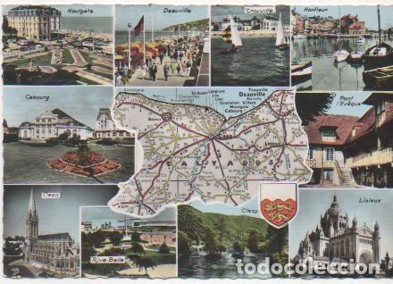 Postkarten: Postal E02069: Im&aacute;genes de Calvados, Normandia, Francia - Varios