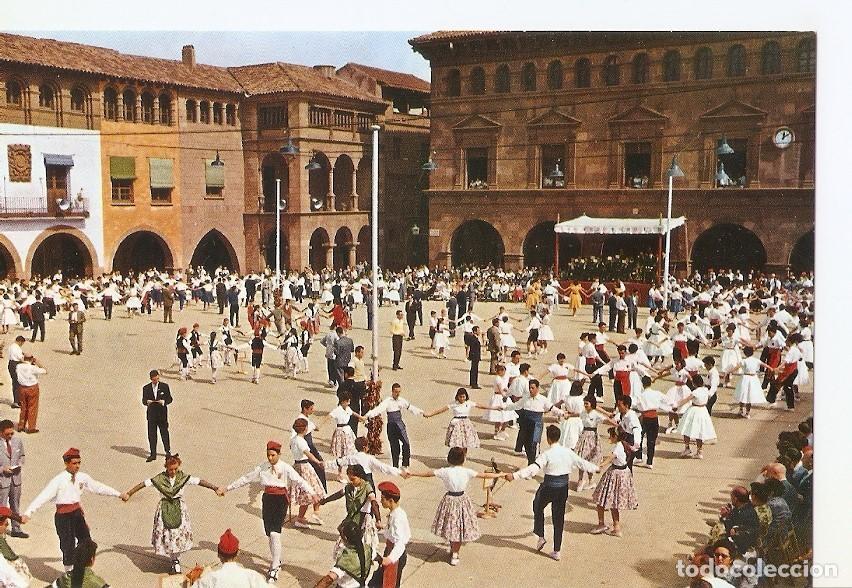 Postkarten: Postal 030920 : Danzas y bailes regionales de Espa&ntilde;a. Sardanas en el pueblo Espa&ntilde;ol (Barcelona) - Va