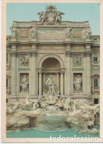 Postkarten: Postal E02117: Fontana di Trevi, Roma, Italia - A.Regoli