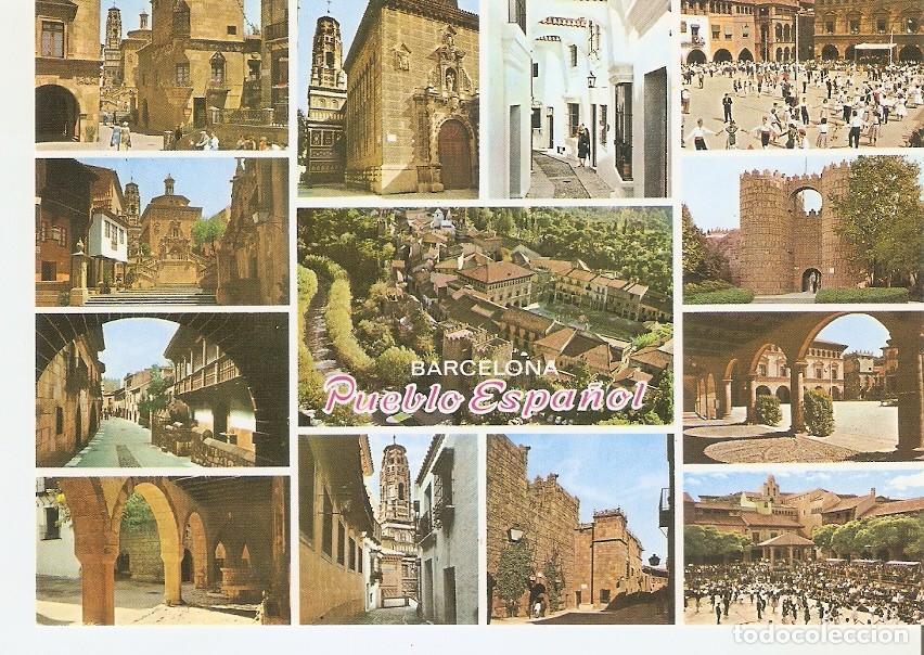 Cartes Postales: Postal 042649 : Barcelona. Pueblo Espa&ntilde;ol - Varios