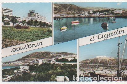 Postkarten: Postal E02151: Im&aacute;genes de Agadir, Marruecos - Varios