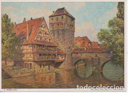 Cartoline: Postal E02233: Casa del Ahorcado,N&uuml;mberg,Alemania - Varios
