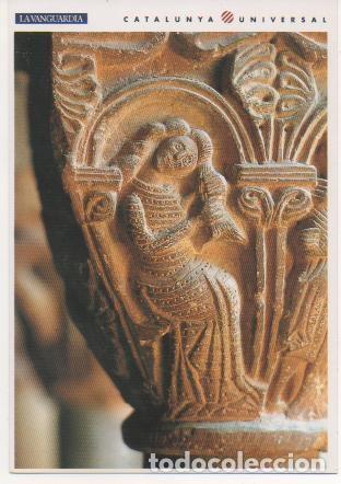 Postkarten: Postal E01691: Monasterio de Sta. Mar&iacute;a, capitel.L'Estany,, Bages - Jordi Belver