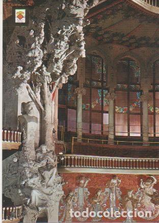 Postales: Postal E01638: Busto de A Clav&eacute;, Palau de la M&uacute;sica, Barcelona - Varios