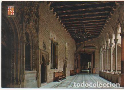 Postkarten: Postal E01539: Galeria y Puerta de San Jorge, Palacio de la Diputaci&oacute;n, Barcelona - Varios