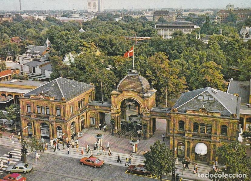 Postcards: POSTAL B8187: COPENHAGUE: TIVOLI. ENTRADA PRINCIPAL - Varios
