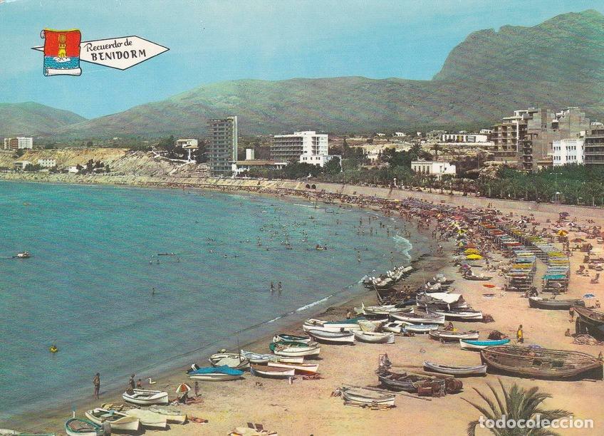 Postcards: POSTAL B8214: BENIDORM: PLAYA DE PONIENTE - Varios