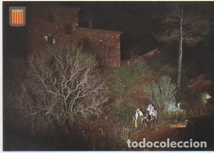 Postais: Postal E01509: Pessebre Vivent de Catalunya, La huida a Egipto, Corbera de Llobregat - Varios