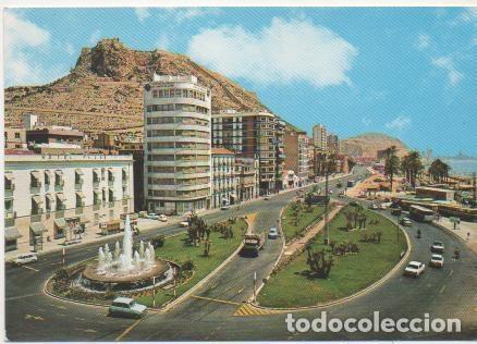 Postais: Postal E01920: Plaza de Mar y Paseo de Gomis, Alicante - Varios