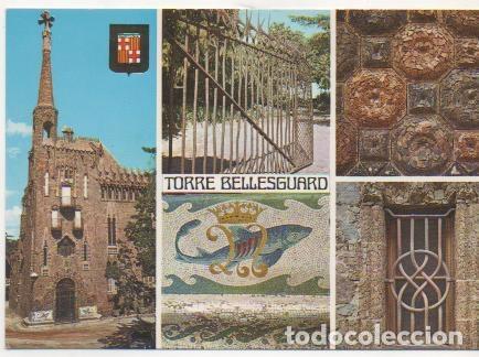 Postkarten: Postal E01580: Torre Bellesguard, Barcelona - Varios