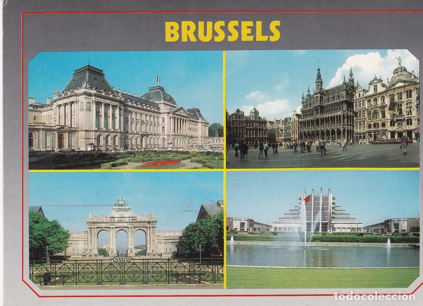 Postcards: POSTAL B8308: BRUSELAS: DIVERSOS ASPECTOS - Varios