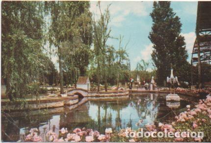 Postcards: Postal E01914: Estanque Jardines del Real, Valencia - Varios