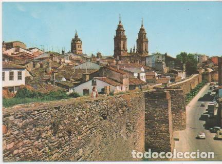 Postais: Postal E01933: Vista desde las mirallas, Lugo - Varios
