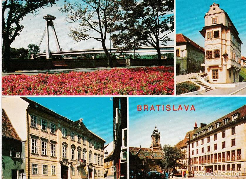 Postcards: POSTAL B8322: BRATISLAVA: DIVERSOS ASPECTOS - Varios