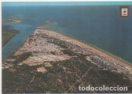 Cartoline: Postal E01888: Vista a&eacute;rea Punta Umbria, Huelva - Varios