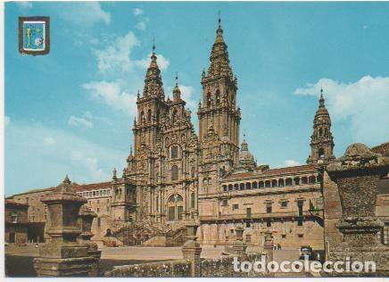 Postales: Postal E01944: Catedral, Facahada del Obradorio, Santiago de Compostela - Varios