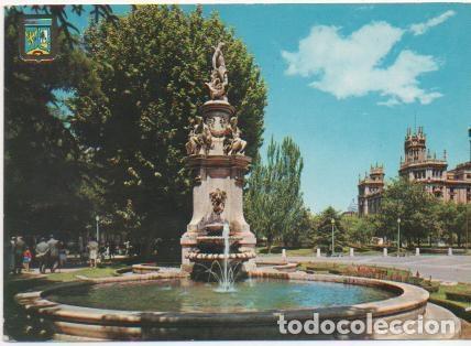 Postais: Postal E01797: Paseo del Prado. Fuente de Apolo, Madrid - Varios