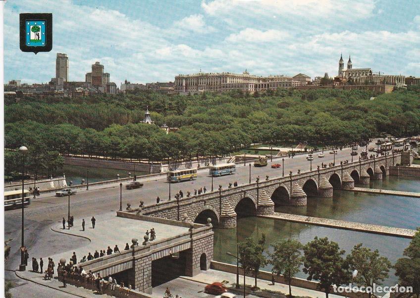 Postkarten: POSTAL B8480: MADRID: PUENTE DE SEGOVIA - Varios