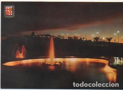 Postkarten: Postal E01501: Fuente y castillo de Montjuic, Barcelona - Varios