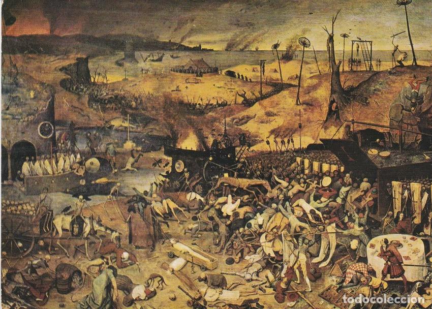 Postales: POSTAL B8530: PIETER BRUEGHEL: EL TRIUMFO DE LA MUERTE - Varios