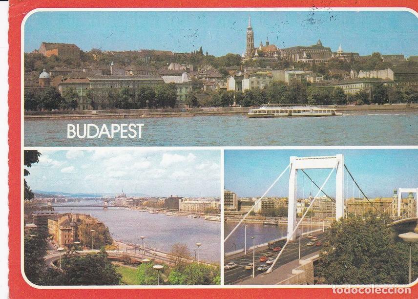 Postales: POSTAL B8546: BUDAPEST: DIVERSOS ASPECTOS - Varios - Foto 1
