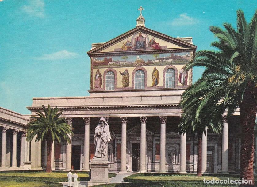 Postkarten: POSTAL B8597: ROMA: BASILICA DE ST PAOLO - Varios
