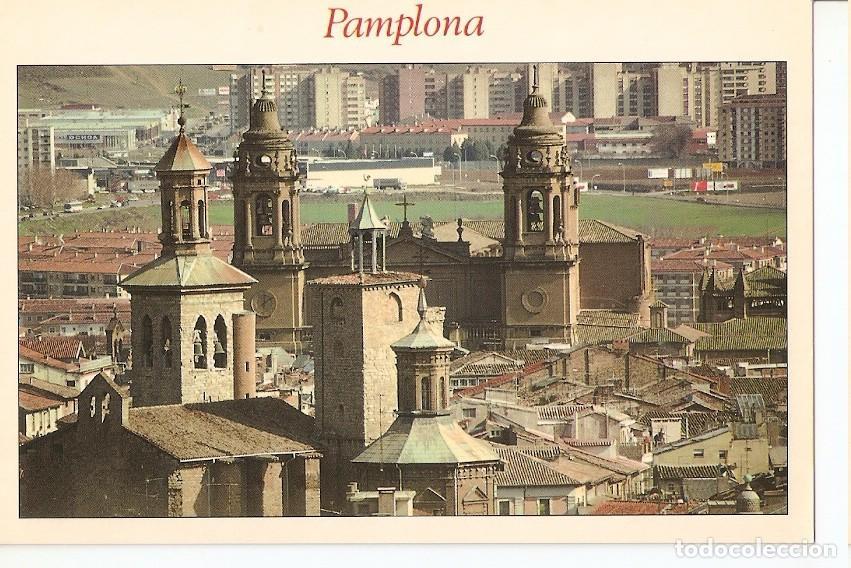 Postales: Postal 044928 : Pamplona. Torres Catedral y San Cernin. Navarra - Varios
