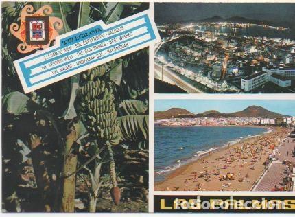 Postcards: Postal E01409: R&aacute;cimos de Pl&aacute;tanos, Las Palmas de Gran Canarias - Varios
