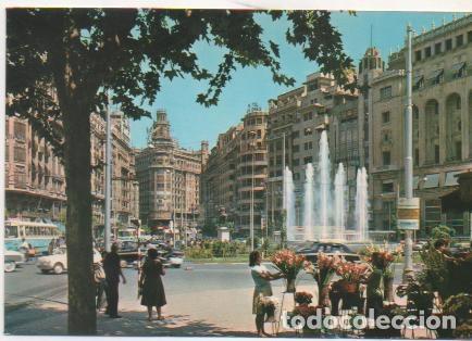 Postais: Postal E01495: Florista, Plaza del Caudillo, Valencia - Varios